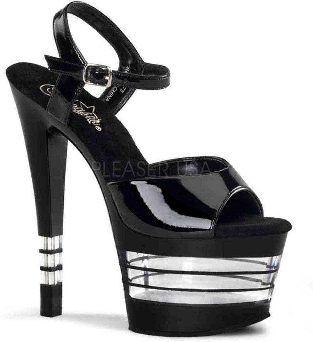 EU 35 = US 5 | SKY-309LN | 7 Heel, 2 3/4 PF Ankle Strap Sandal